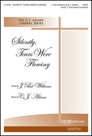 Silently, Tears Were Flowing SATB choral sheet music cover Thumbnail